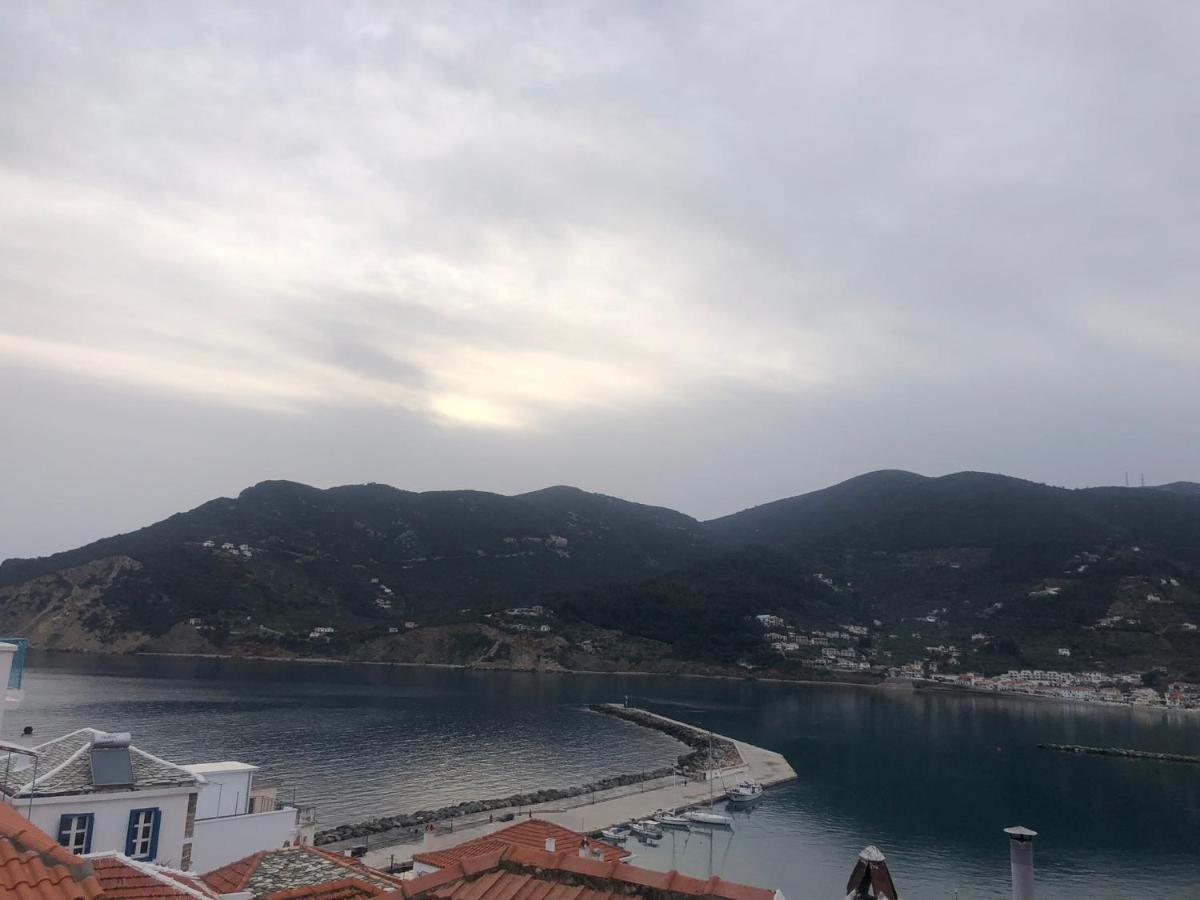 Evageliasvilla Sea View スコペロス エクステリア 写真